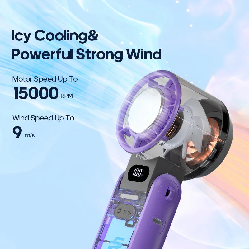 Portable Cooling Fan – Instant Chill ❄️