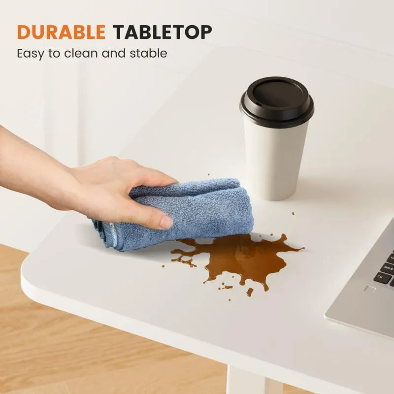 Height-adjustable mobile stand-up rolling workstation