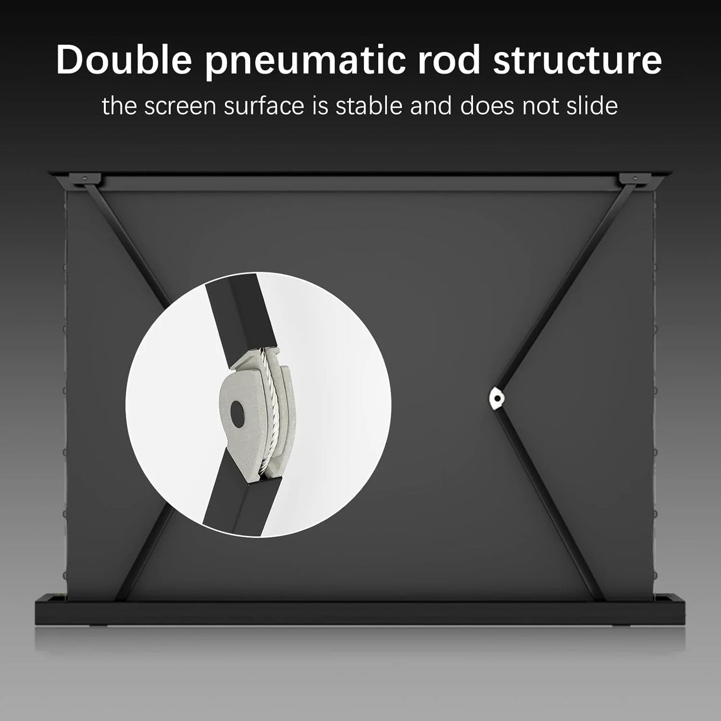 Simple projector screen