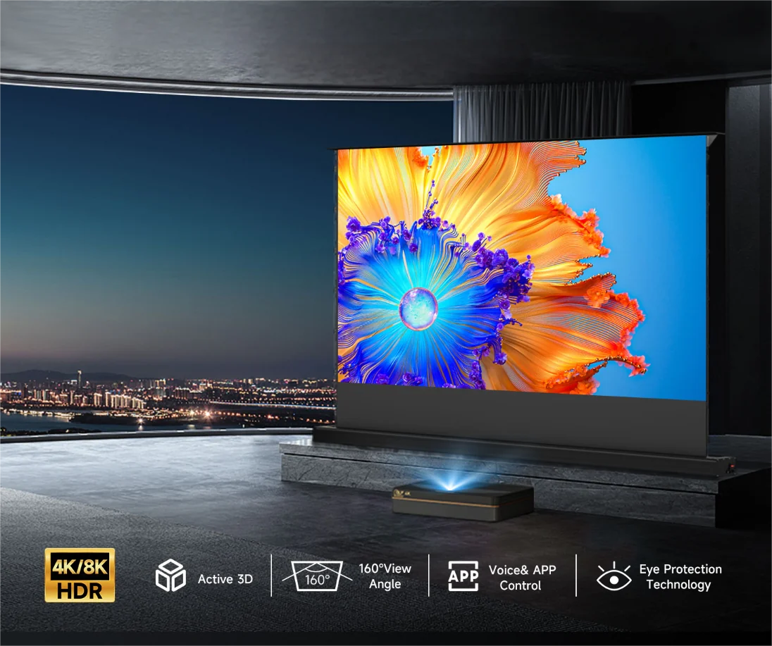 Simple projector screen